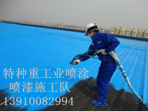 湛河包括彩钢瓦喷漆翻新(
